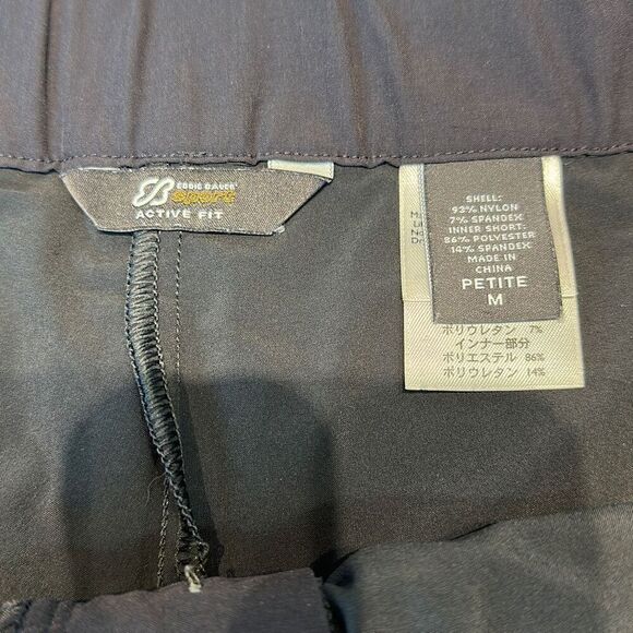 Eddie Bauer Sport Skort Size Medium Petite MP Active Fit Gray - Picture 4 of 5